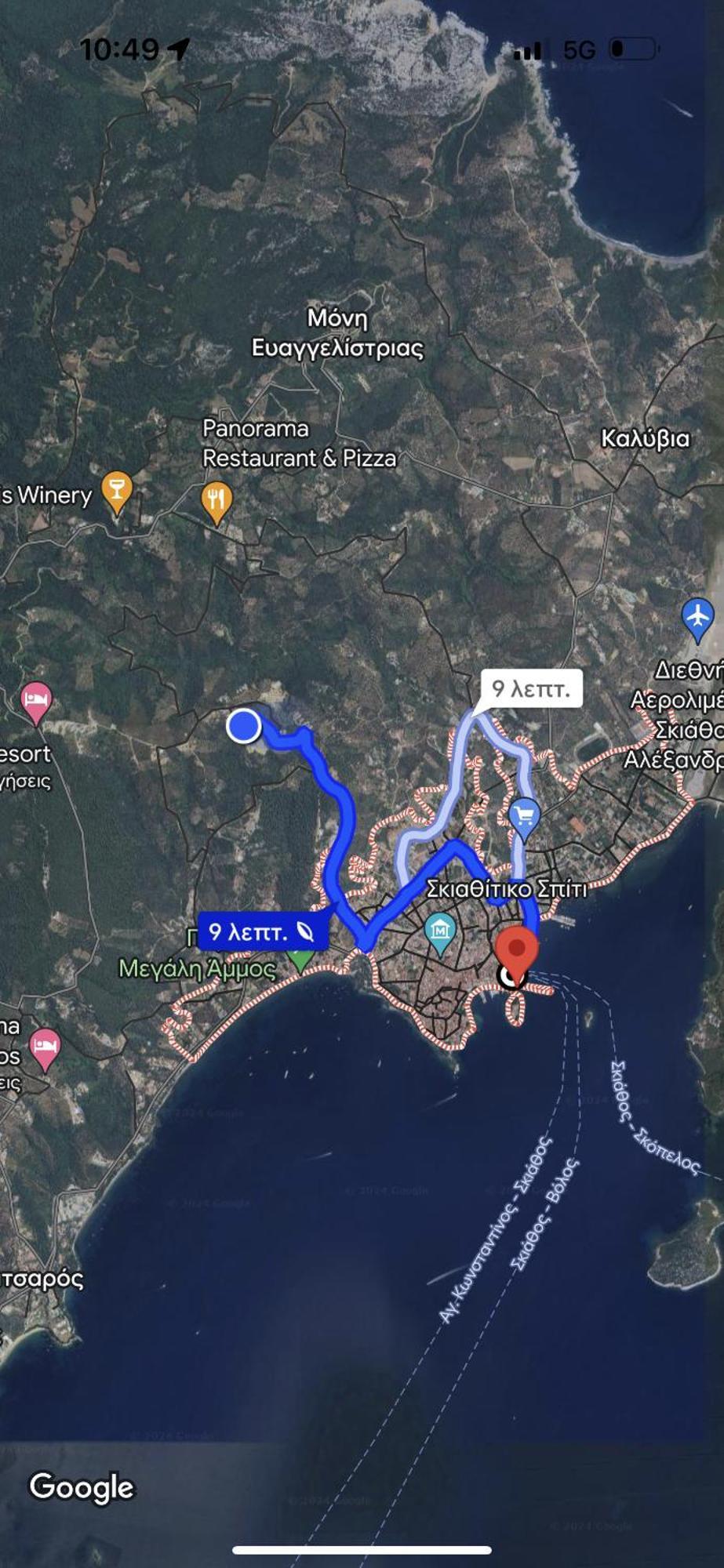 Skiathos Zeus Apartment Kültér fotó
